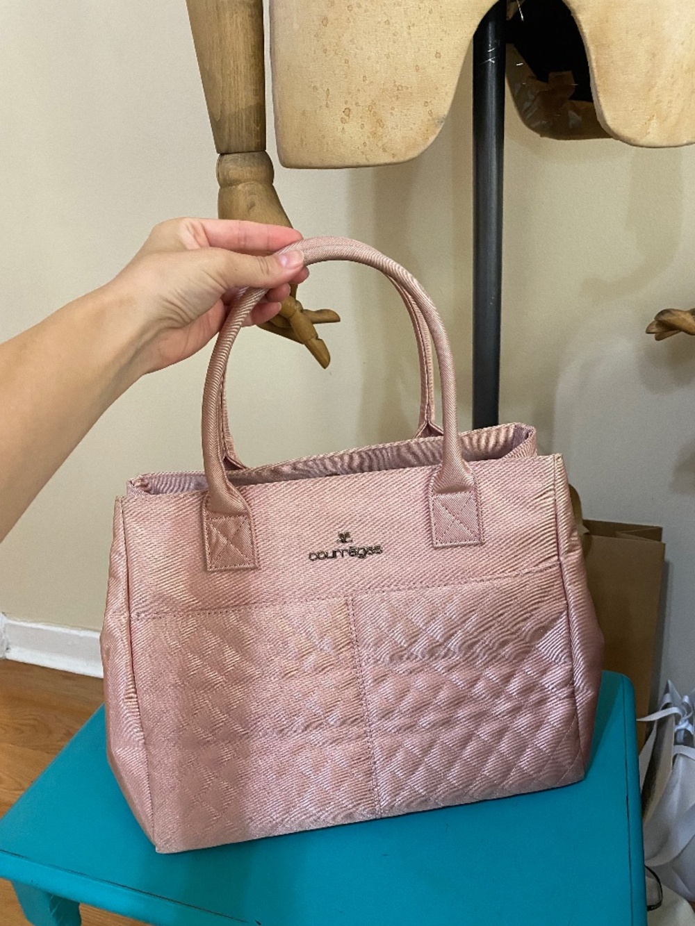 Fabric stylish every day bag Courreges